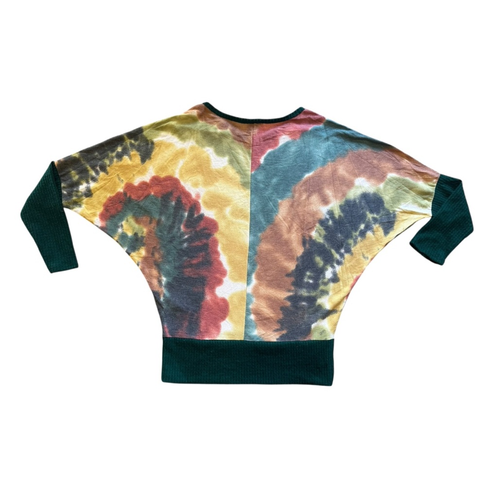 White Birch Multicolor Tie-Dye Knit Pullover Top – Size Medium – NWT - Picture 9 of 14